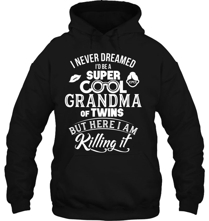 Super Cool Grandma Of Twins Mothers Day Shirt Gifts Mugs