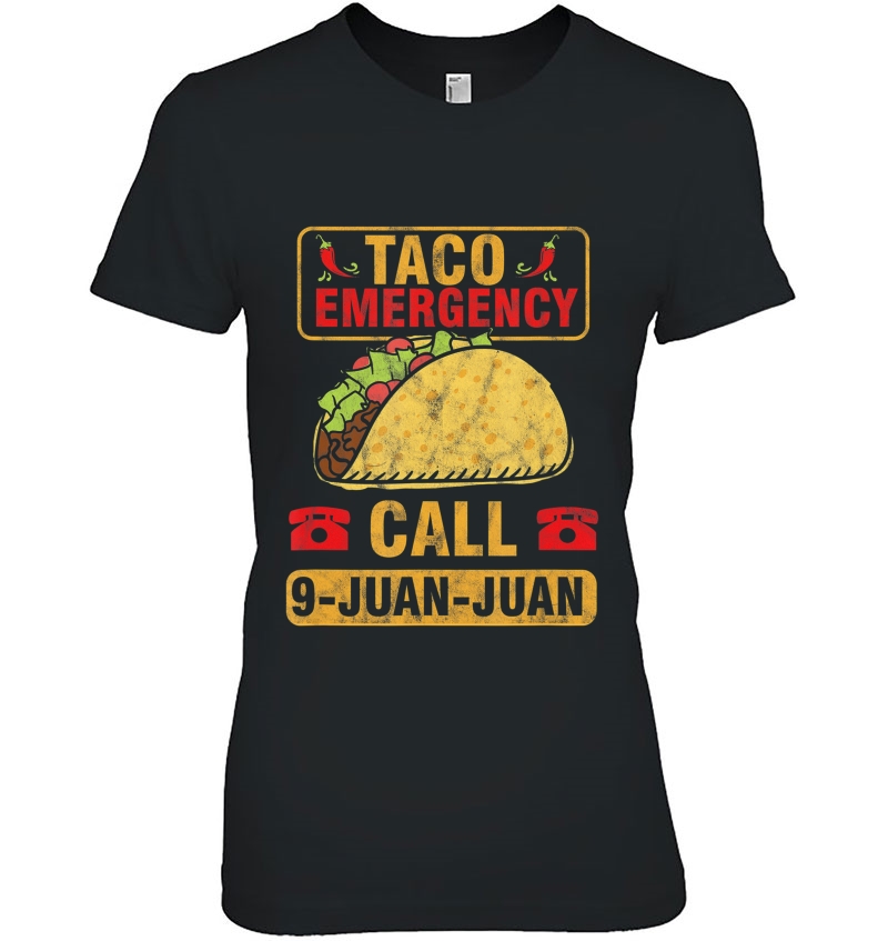 Taco Emergency Call 9 Juan Cinco De Mayo Mexican Hoodie