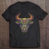 Taurus Zodiac Birthday Cow Bull Floral Farmer Tee Tee