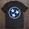 Tennessee Flag Star Logo Volunteer State Nashville Tee