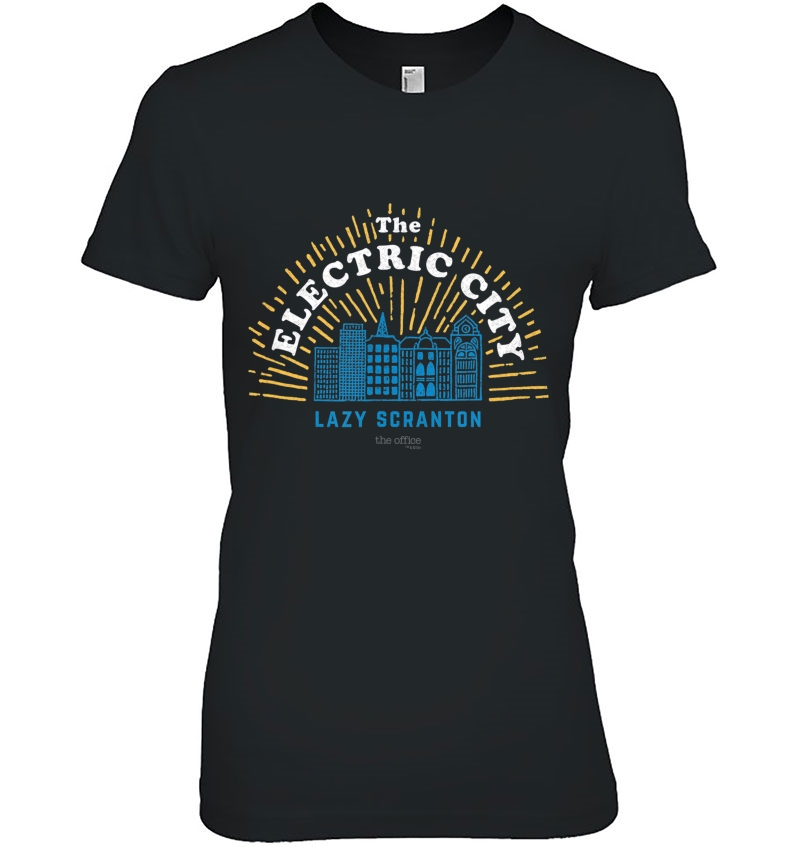 The Office The Electric City Funny - Official Tee Ladies Tee