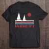 Traverse City Mi Sailboat Vintage 80S Tee