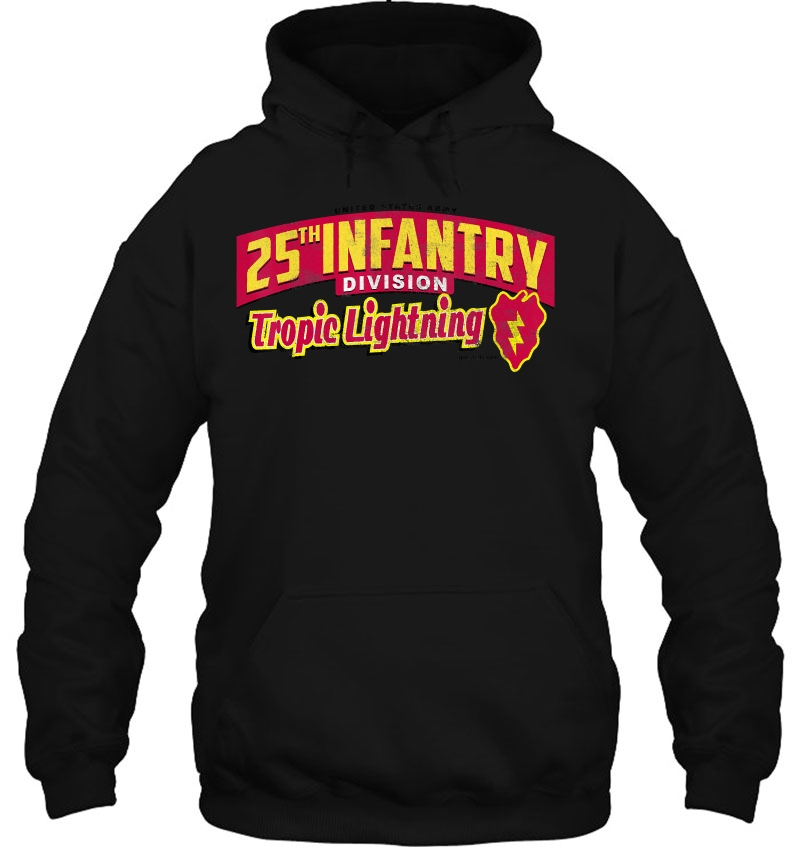 Mens U.S. Army 25Th Infantry Division Hoodie