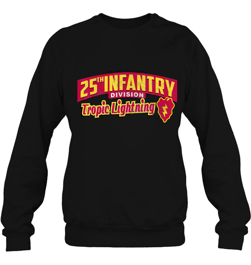 Mens U.S. Army 25Th Infantry Division Sweatshirt