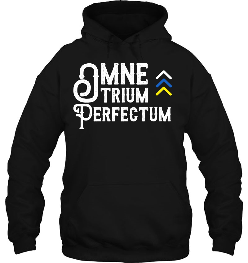 Omne Trium Perfectum Shirt, Down Syndrome Support Awareness Mugs