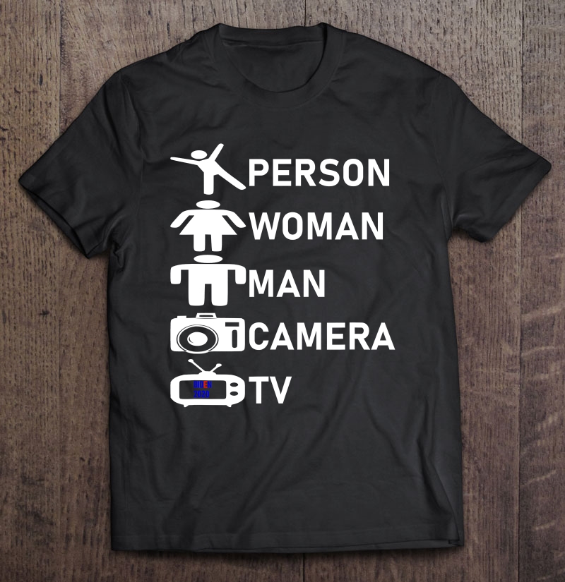 Person Woman Man Camera Tv Go Vote 2020 Ver2 Shirt