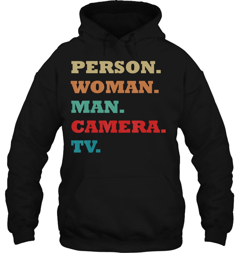 Person Woman Man Camera Tv-Trump Words Mugs