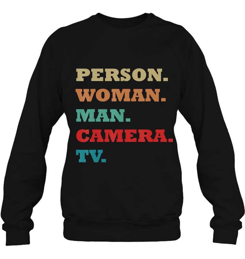 Person Woman Man Camera Tv-Trump Words Mugs