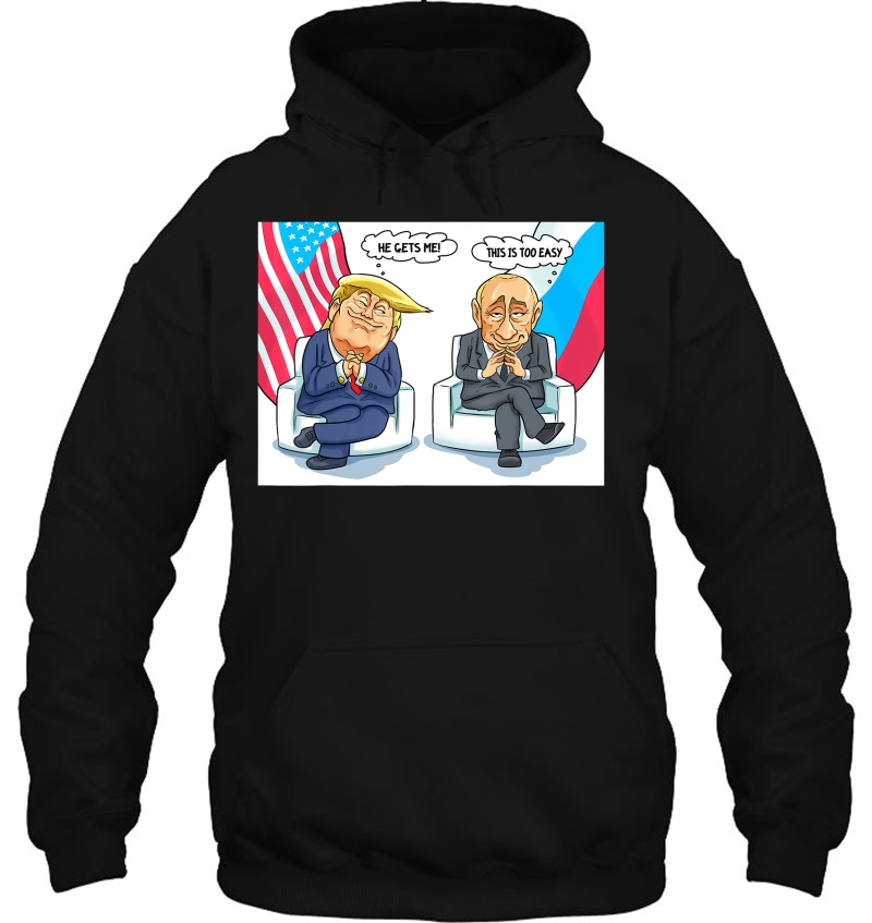 Anti Trump Tshirt Russia Collusion Cartoon Putin Liberal Tee Mugs