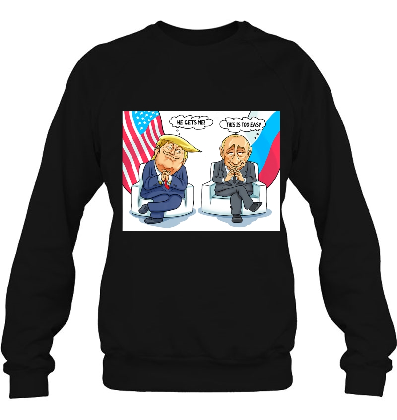 Anti Trump Tshirt Russia Collusion Cartoon Putin Liberal Tee Mugs