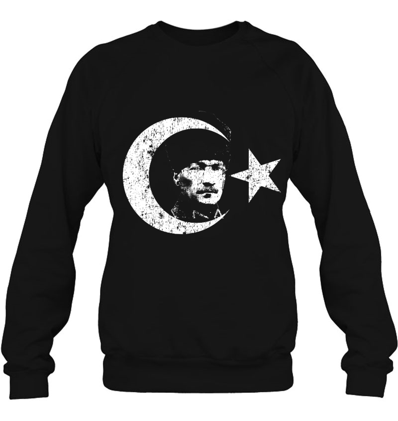 Ataturk Turkish Flag Sweatshirt