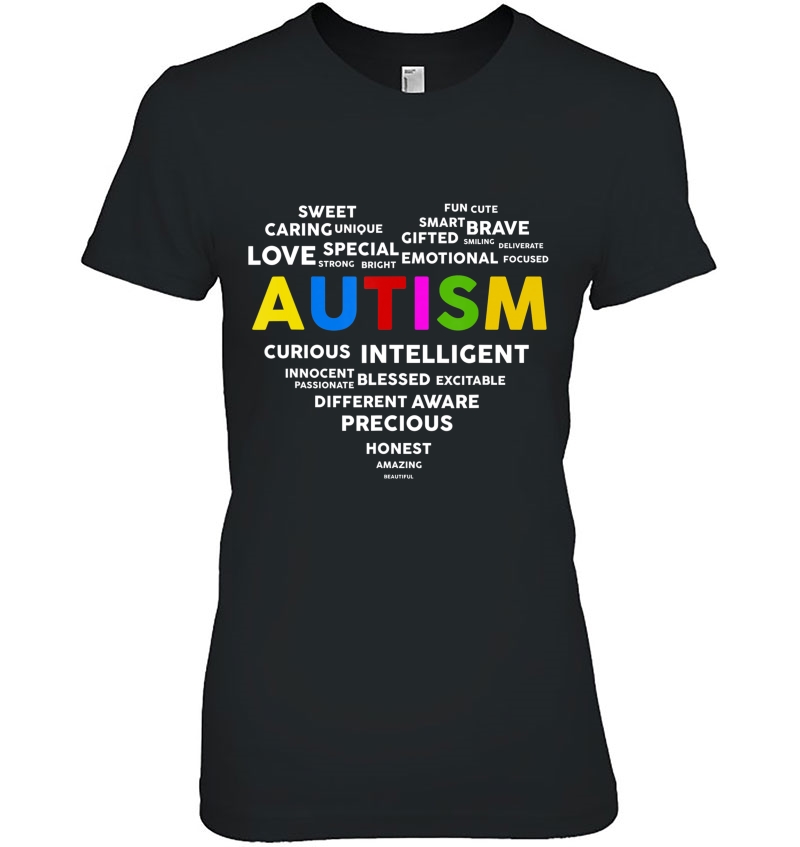 Autism Awareness Hear Blessed Child Autistic Gift Hoodie