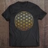 Flower Of Life Symbol Sacred Gold Geometry Tank Top Tee