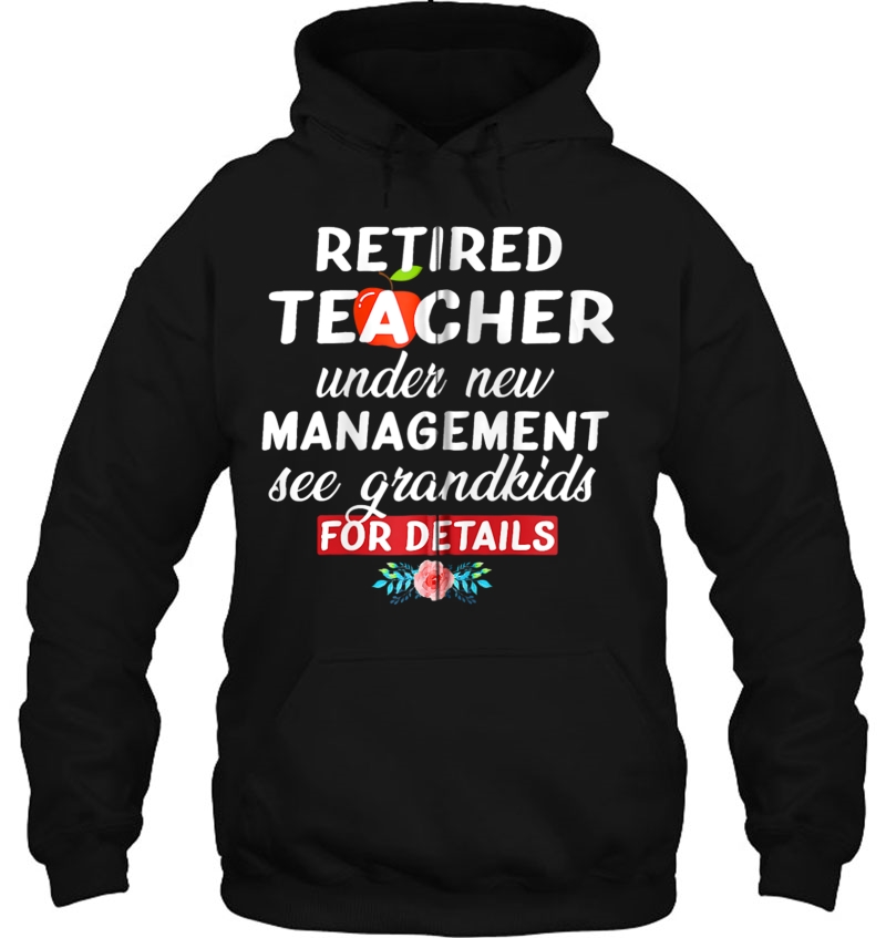 Fun Retired Teacher Under New Management Retirement Gift Zip Mugs