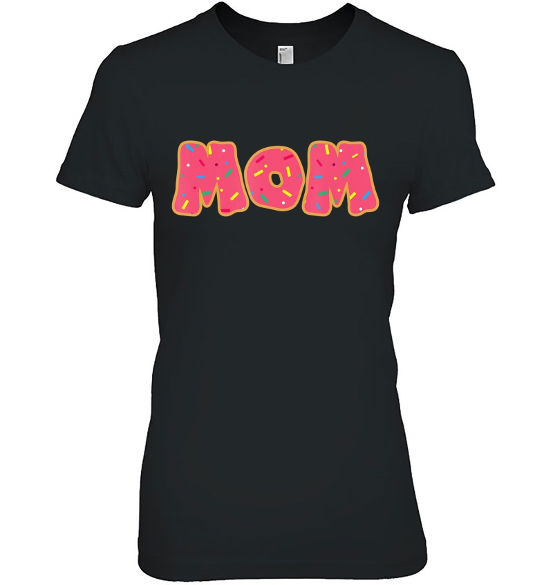 Funny Donut Cut Sprinkle Mom Mommy Food Lovers Gift Hoodie