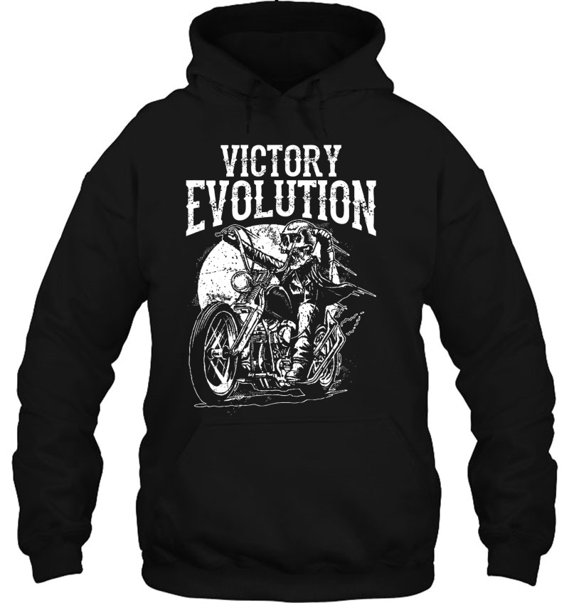 Funny Skull Ride Motorcycle Evolution Gifts For Dad Mugs