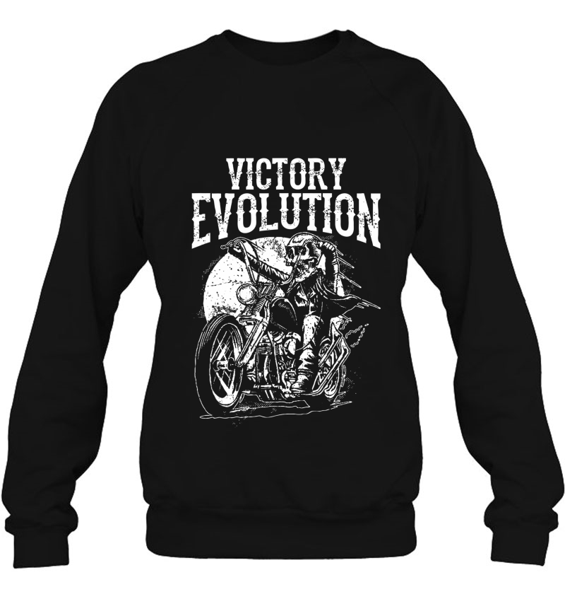 Funny Skull Ride Motorcycle Evolution Gifts For Dad Mugs