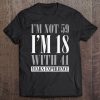 I'm Not 59 I'm 18 Funny Born In 1961 59Th Birthday Gift Tee