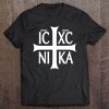 Ic Xc Nika Cross Eastern Christian Greek Tee Shirt Tee