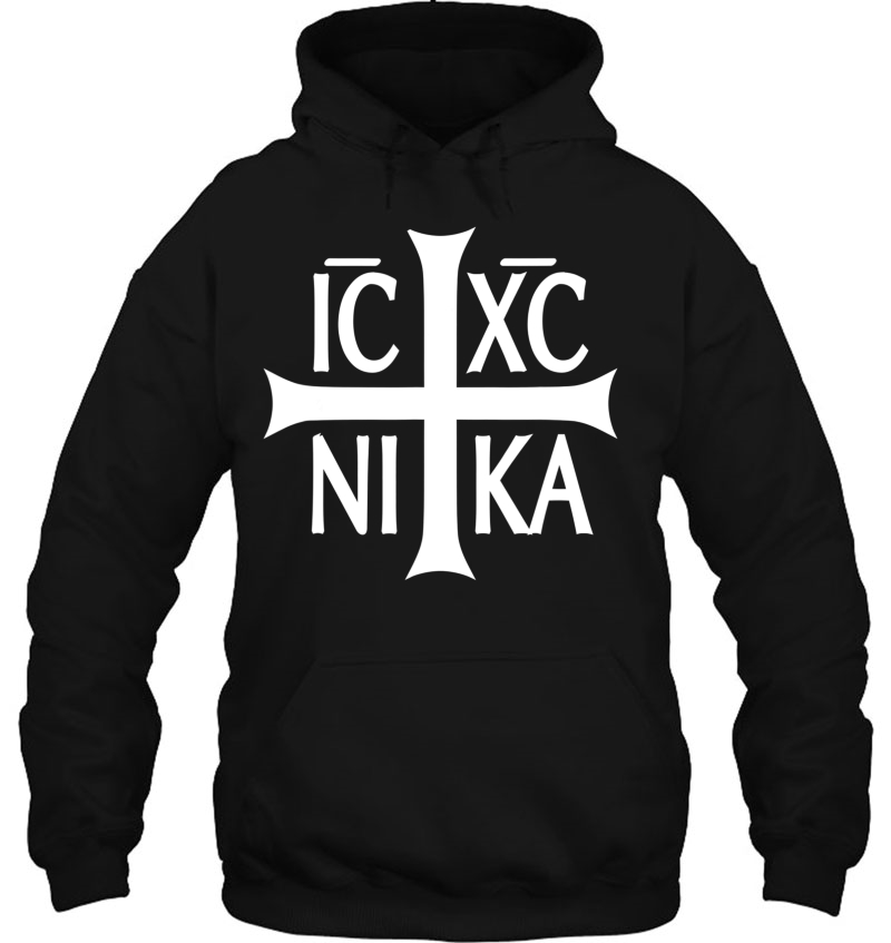 Ic Xc Nika Cross Eastern Christian Greek Tee Shirt Mugs