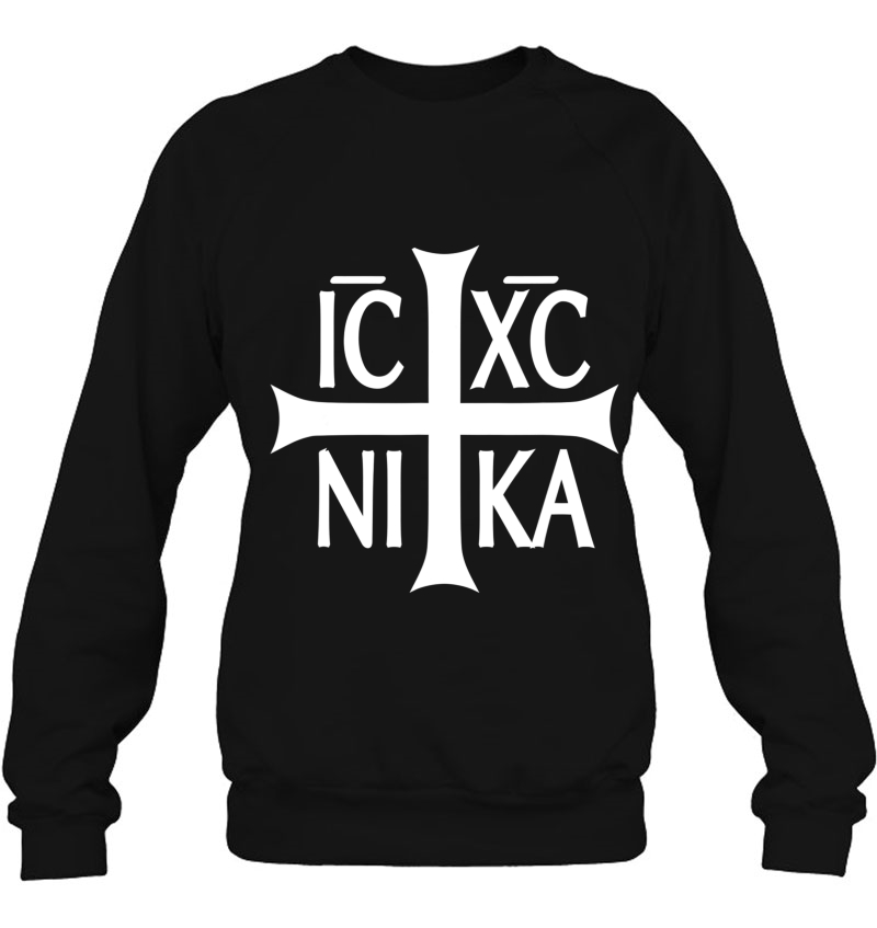 Ic Xc Nika Cross Eastern Christian Greek Tee Shirt Mugs