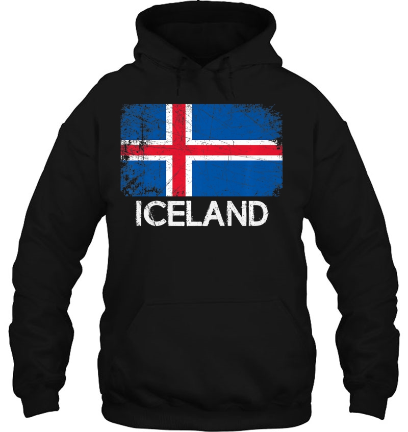 Icelandic Flag Vintage Made In Iceland Gift Mugs