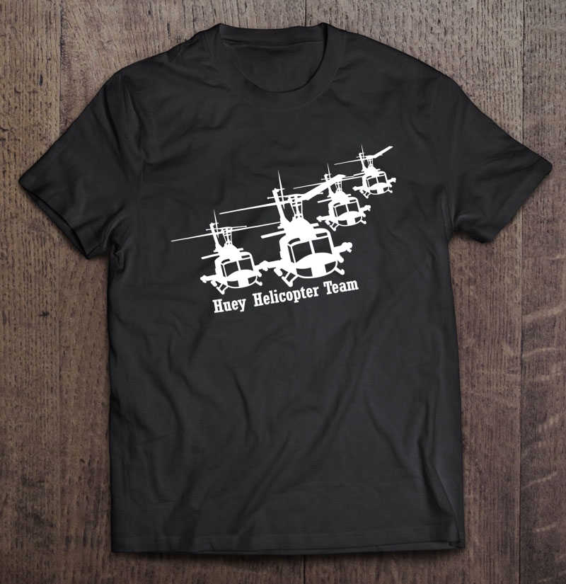 Jnm Vinyl Studio Huey Helicopter Team Shirt