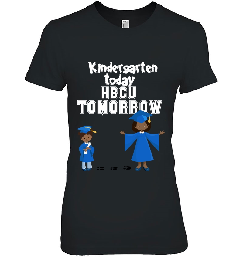 Kids Hbcu College Shirt For Kindergarten Graduation Ladies Tee