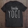 Kids Little Yogi Toddler Child Kid Yoga Tee