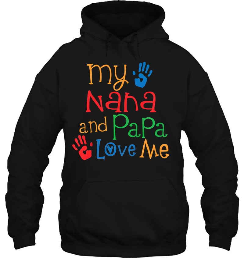 Kids Nana And Papa Love Me Grandchild Grandkids Mugs