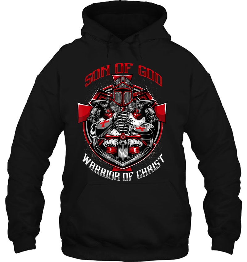 Knights Templar Son Of God Warrior Of Christ Hoodie