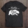 Mama Bear Mothers Day Family Matching Couple Women Tee