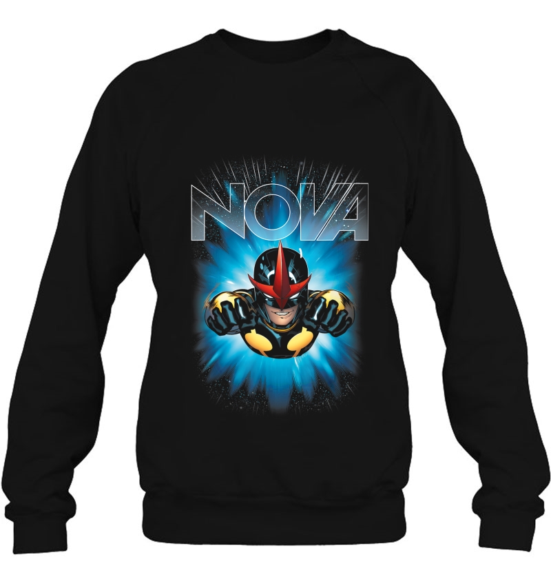 Marvel Nova Guardians Of The Galaxy Hero Graphic Sweatshirt