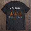 Melanin Every Shade Slays Natural Hair Afro Tee