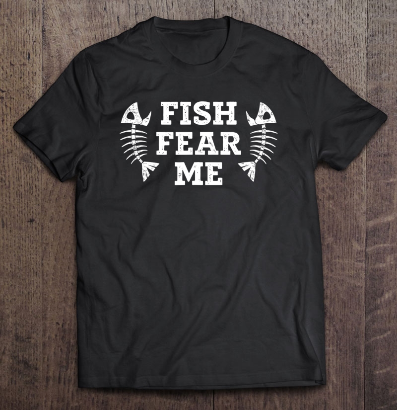 Mens Fish Fear Me Shirt