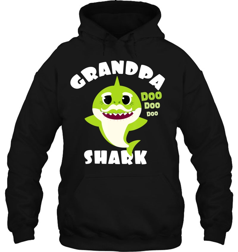 Mens Grandpa Shark Gift Cute Shark Baby Matching Family Set Men Mugs