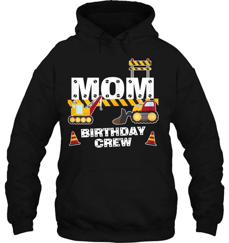 Mom Birthday Crew For Construction Birthday Party Mugs