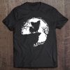 Moon Tree Pumpkin Mountain Incredible Tshirt Papillion Dog Tee