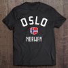 Oslo Norway - Norwegian Flag Oslo Tee Tee