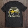 Poconos Pennsylvania Pa Vintage Hiking Mountains Tee Tee