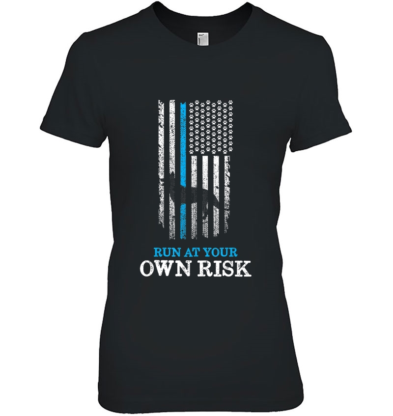 Police Officers Canine Dog American Gift Thin Blue Line K9 Ver2 Ladies Tee