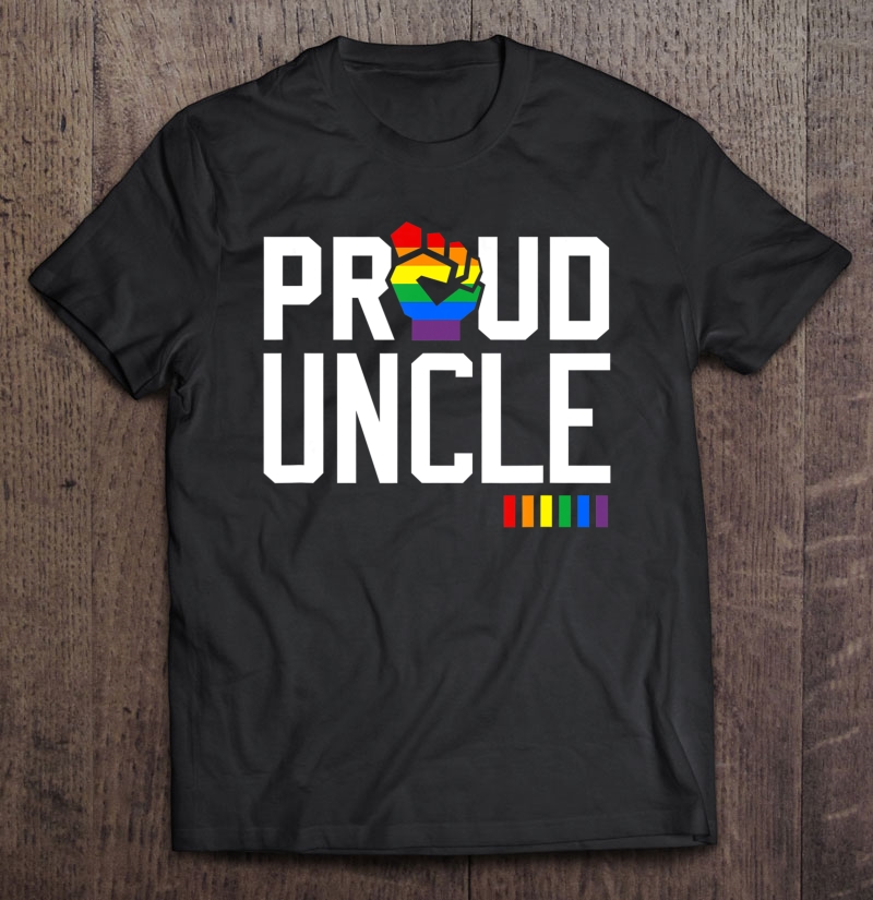 Proud Uncle Gay Pride Month Lgbtq Shirt