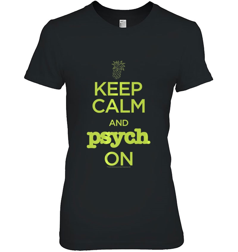 Psych Keep Calm And Psych On Premium - Official Tee Hoodie