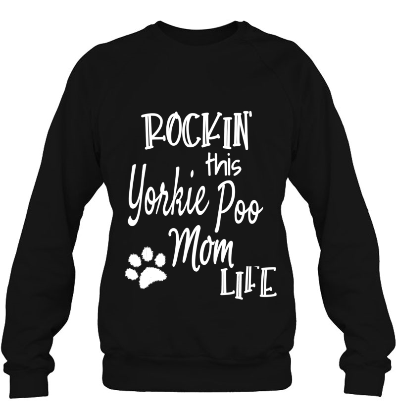 Rockin Life Yorkie Poo Mom Tshirt Yorkie Poo Dog Owner Gifts Mugs