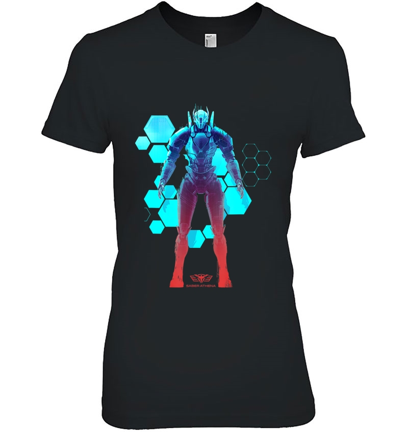 Saber Athena Blueprint Ladies Tee