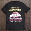 School Bus Monitor Unicorn Gift Tee