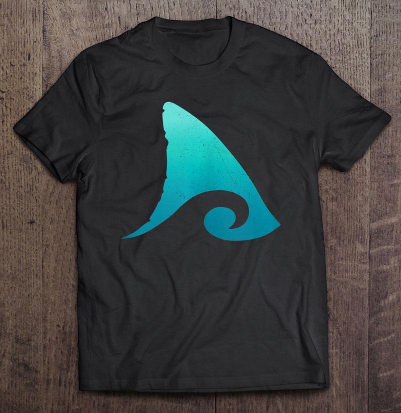 Shark Fin Ocean Wave Shirt