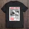 Shark Flyer Lost Pet Reward Graphic Tee