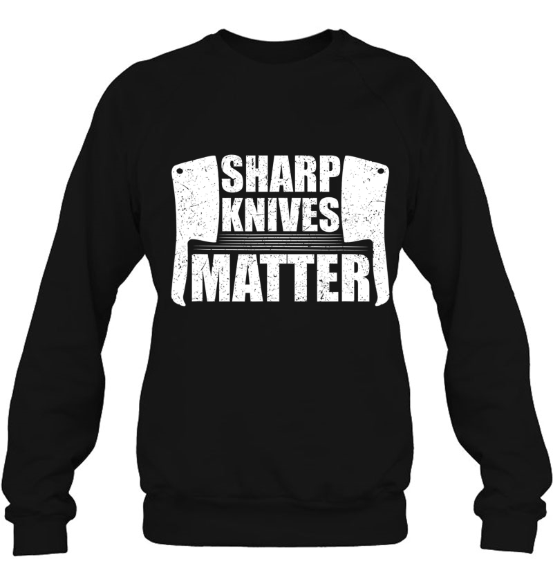 Sharp Knives Matter Funny Distressed Chef Butcher's Mugs