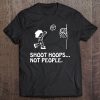 Shoot Hoops Not People Tee